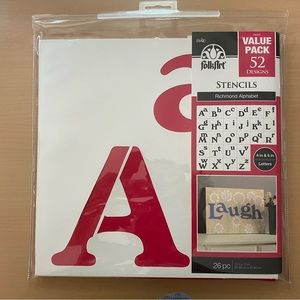 Die Cut Stencils 4” & 6” letters